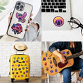 50-Sheet Funny Graffiti Sticker Pack – Retro Scrapbook Decals