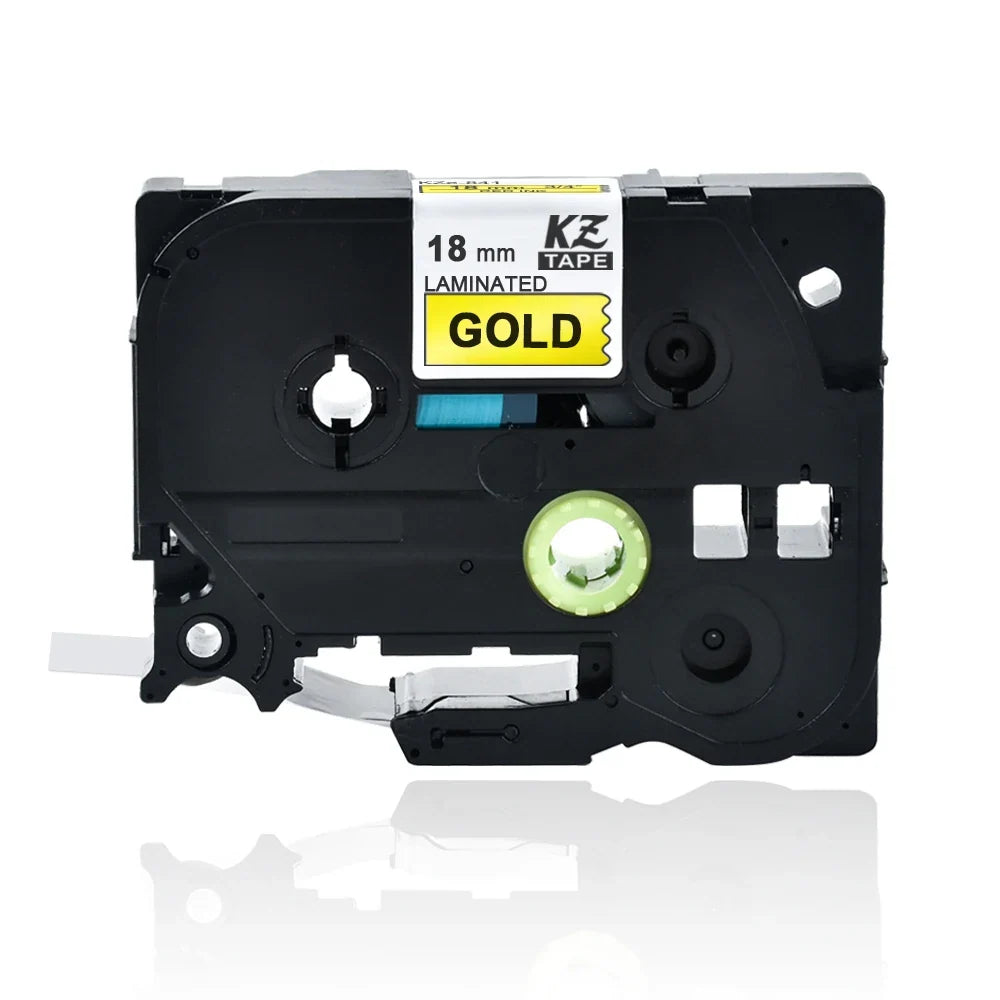 TZe-241 18mm Compatible Brother P-Touch Label Tape – 21 Colors