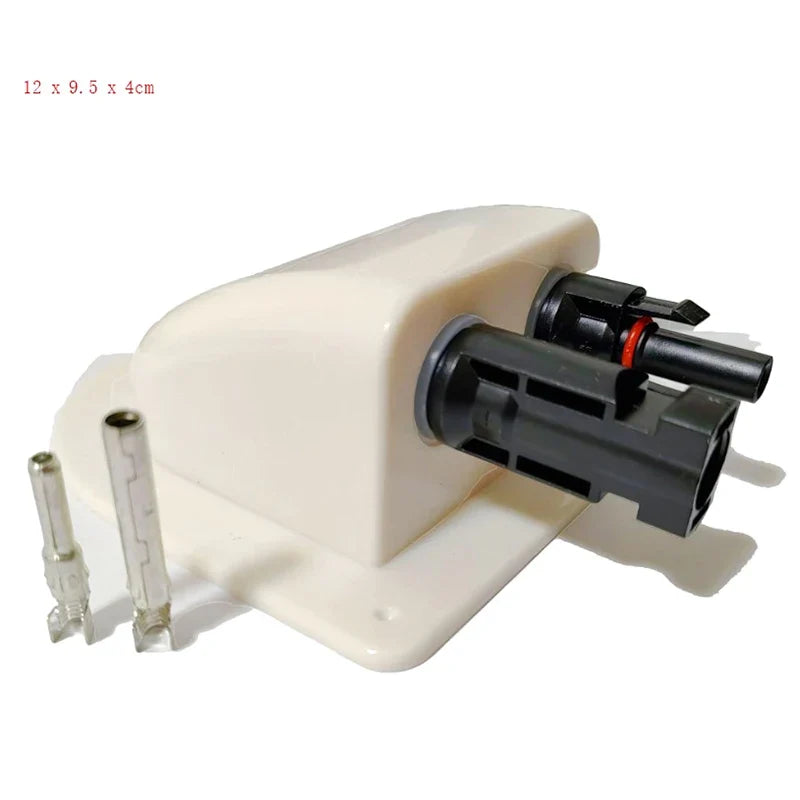 Solar Double Cable Entry Gland Waterproof Sealing Box – RV Caravan
