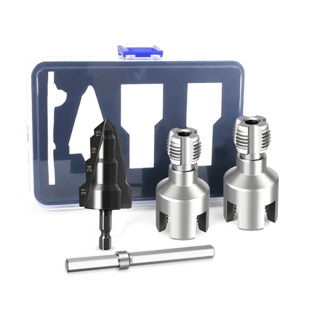 PPR Pipe Threader Drill Bit Kit – Internal & External NPT