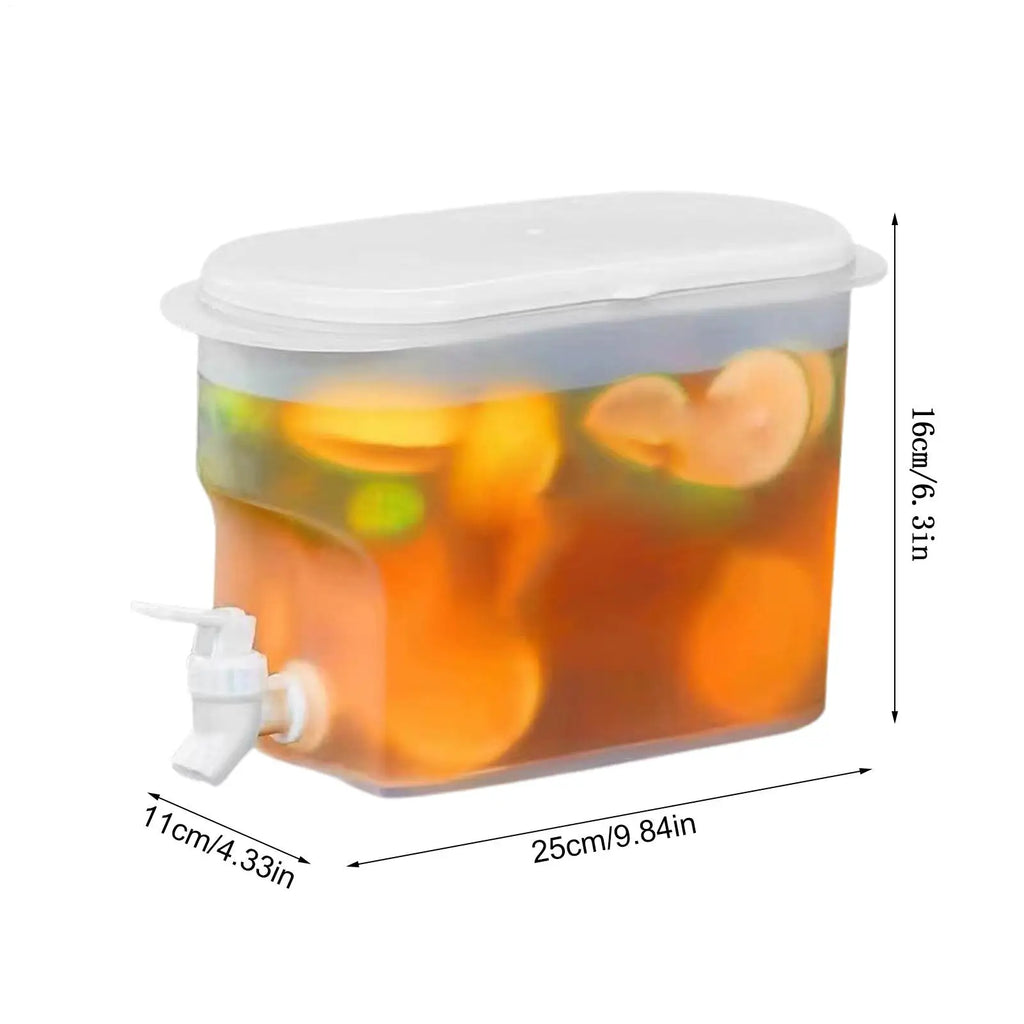 2.8L Fridge Drink Dispenser with Spout | Cold Brew Kettle