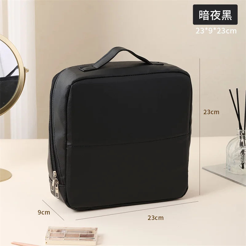 Standing PU Leather Makeup Brush Organizer | Large Capacity