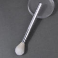 Blush & Highlight Makeup Brush – Soft Fiber, Wooden Handle