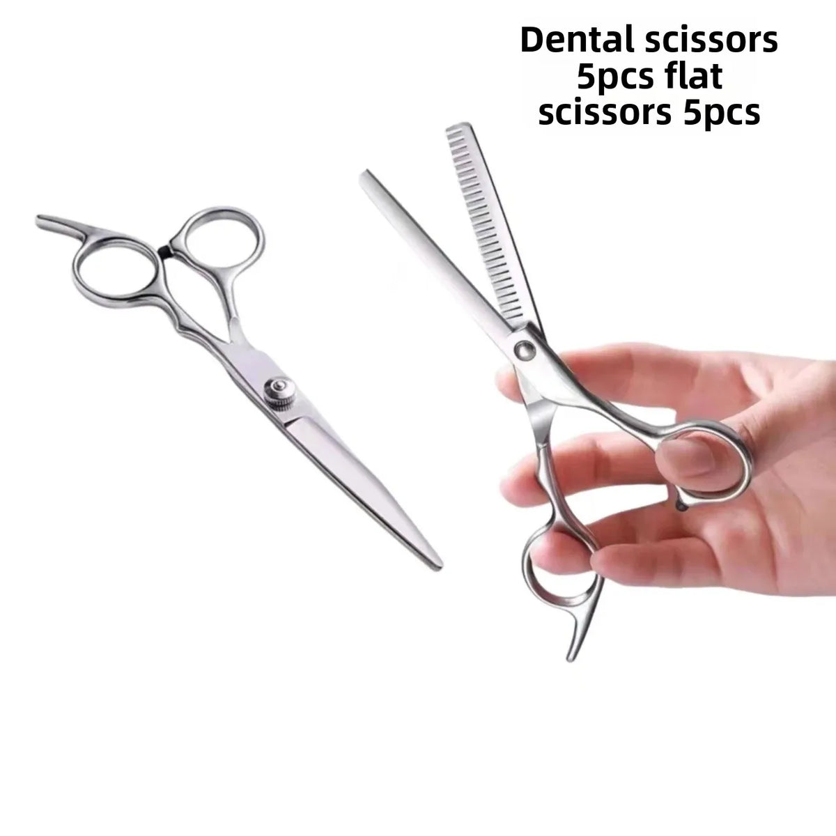 Professional Steel Pet Grooming Scissors & Dog Comb Set