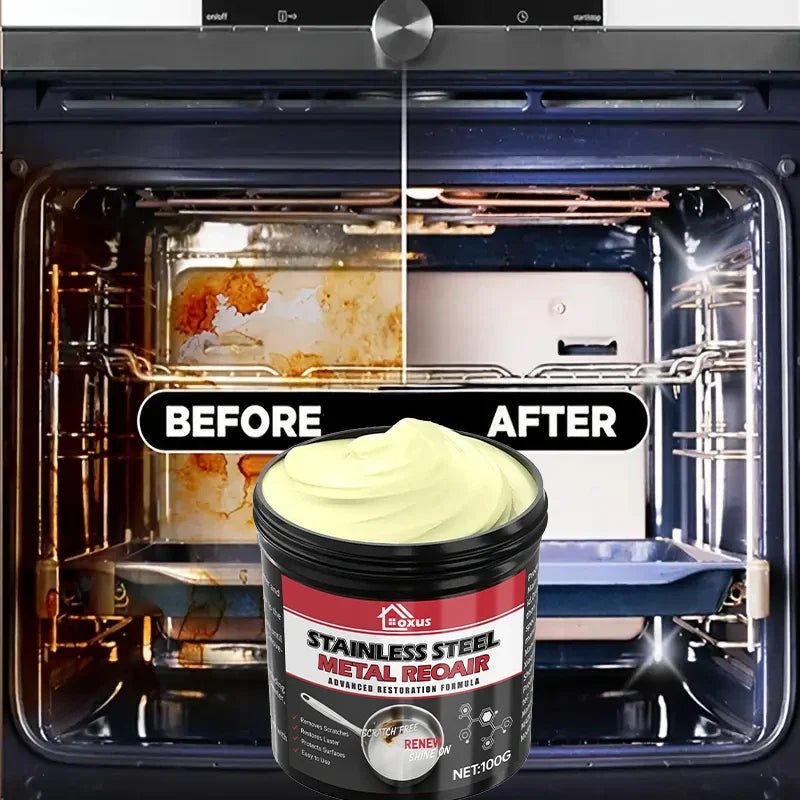 Stainless Steel Kitchen Cleaning Paste – Cookware & Stove
