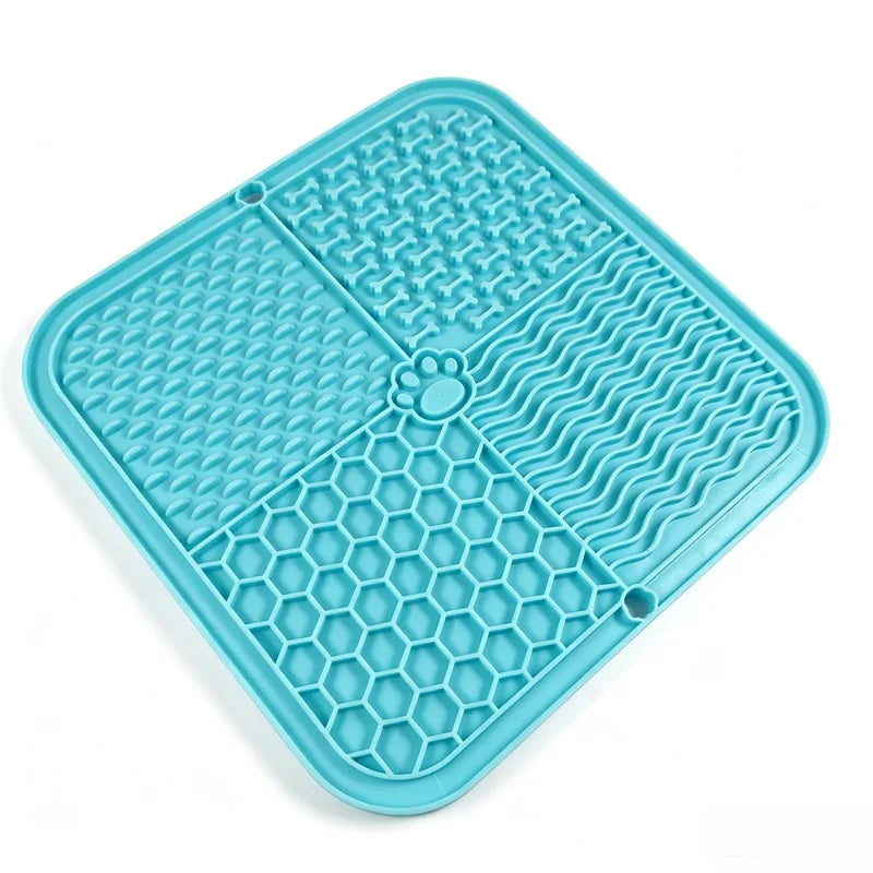 Silicone Pet Licking Mat Slow Feeder for Dogs & Cats