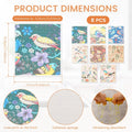 Swedish Dishcloths 6/8 Pack – Reusable Absorbent Kitchen Cloths