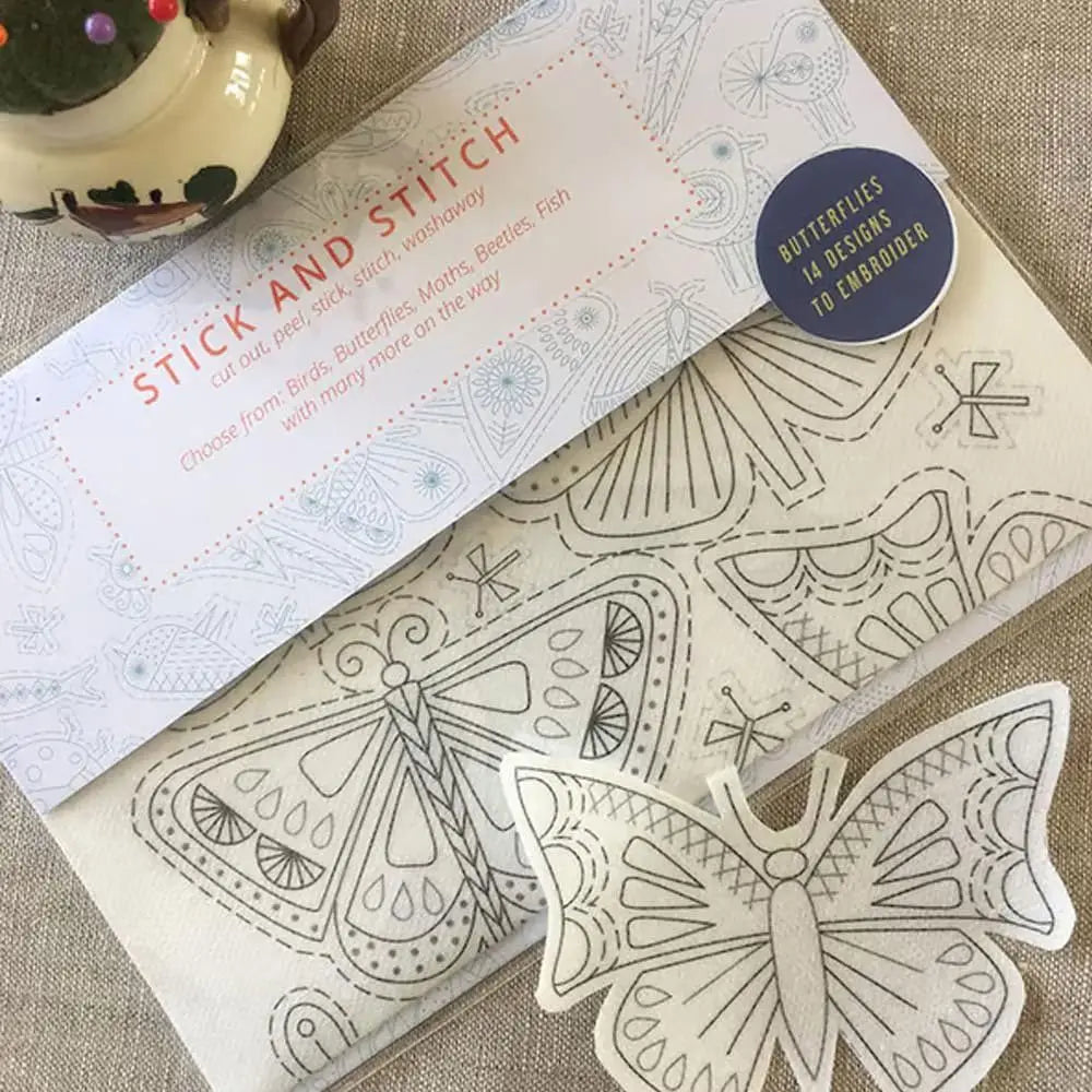 Water Soluble Embroidery Transfers – Stick & Stitch DIY Paper