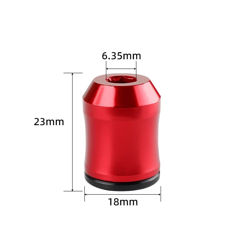 Magnetic Screwdriver Bit Ring 6.35mm Aluminum Alloy Magnetizer