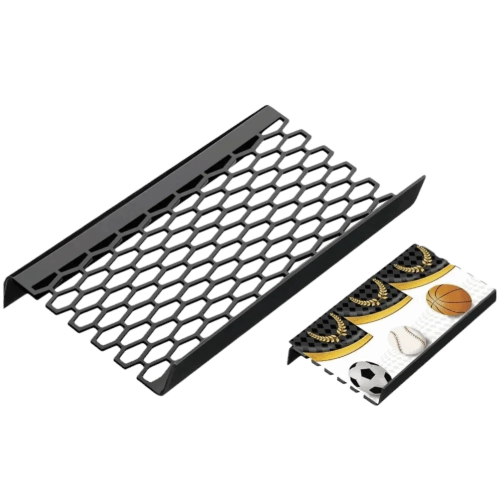 Acrylic Trading Card Display Riser – Matte Black Organizer