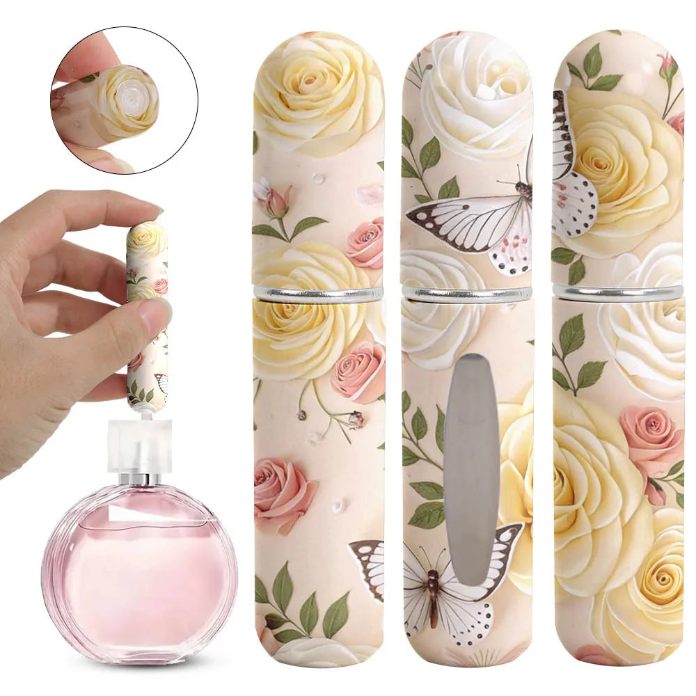 5ml Refillable Mini Perfume Spray Bottle | Portable Travel Atomizer