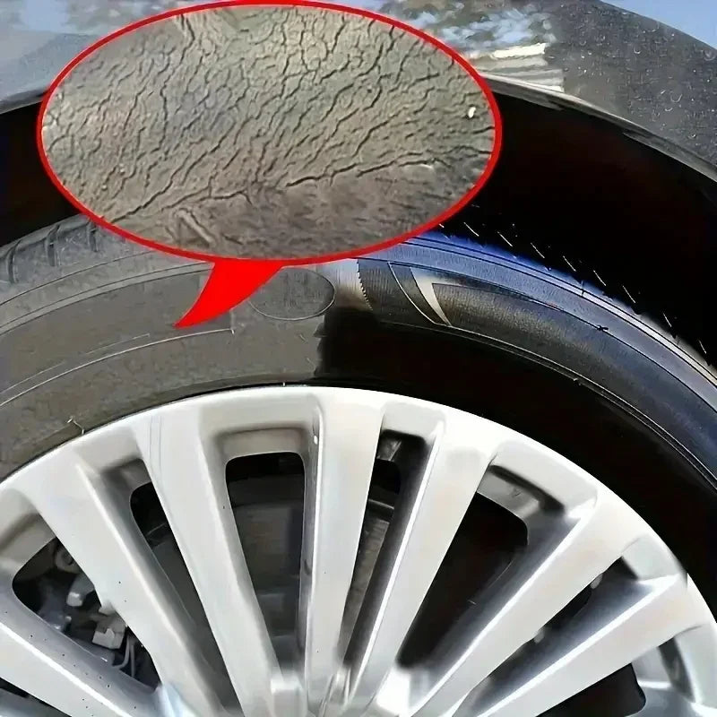Car Tire Polish Wax – Plastic Enhancer & Coating