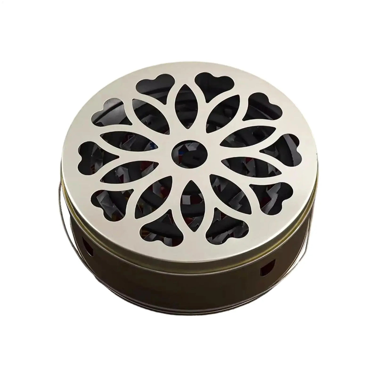 Stainless Steel Coil Incense Holder Box – Indoor & Outdoor
