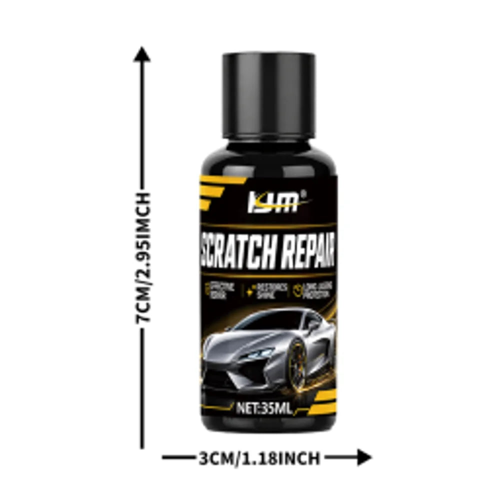 KJM Car Scratch Remover & Anti-Scratch Polish Wax – 35ml