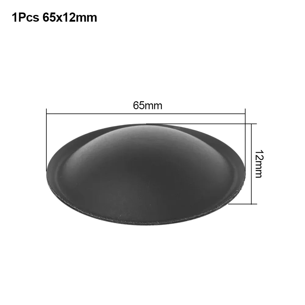 PP Black Speaker Dust Cap 30–150mm Woofer Cone Cover