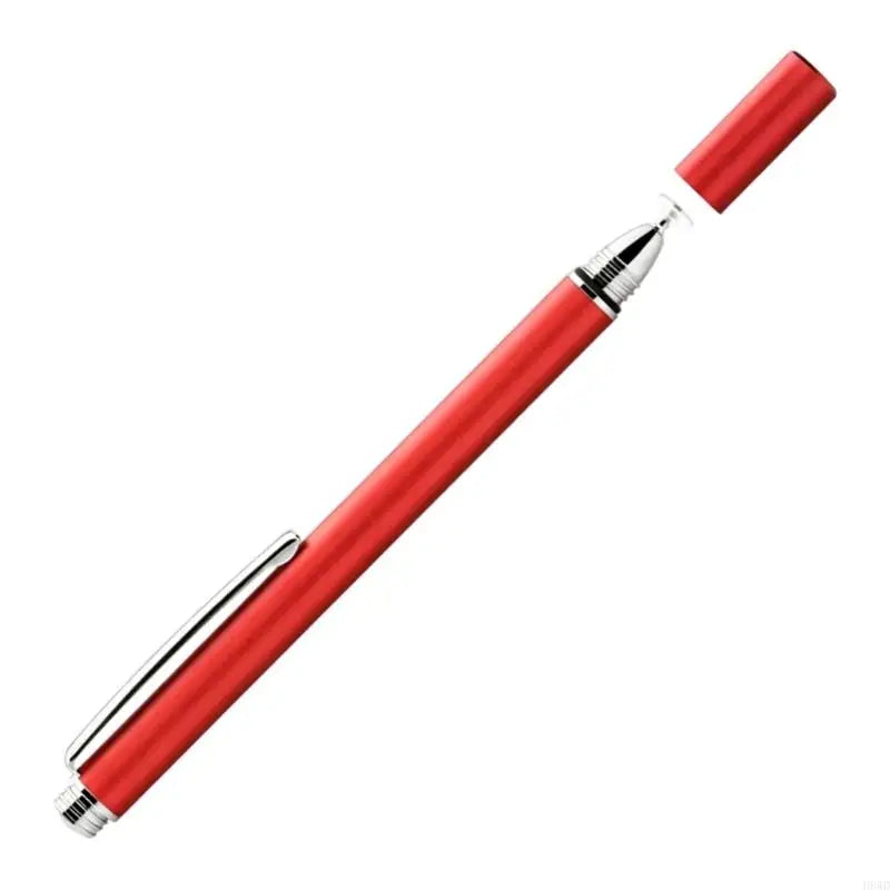 Disc Tip Stylus Pen – Metal Body, Cap & Clip for Touchscreens