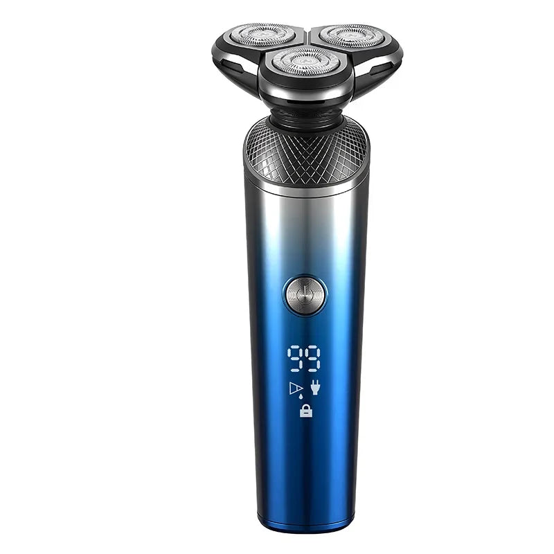 Triple Blade Rotary Electric Shaver for Men | IPX6 Washable