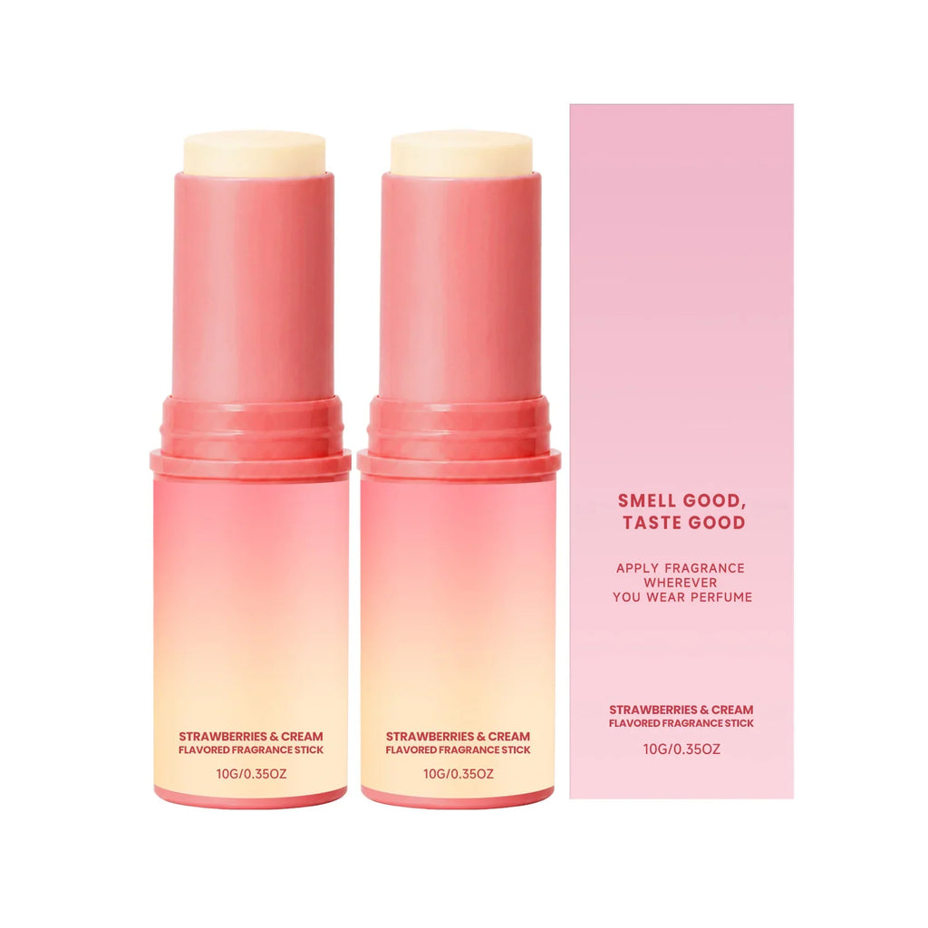 Strawberry Cream Solid Perfume Stick – Portable Fruity Balm