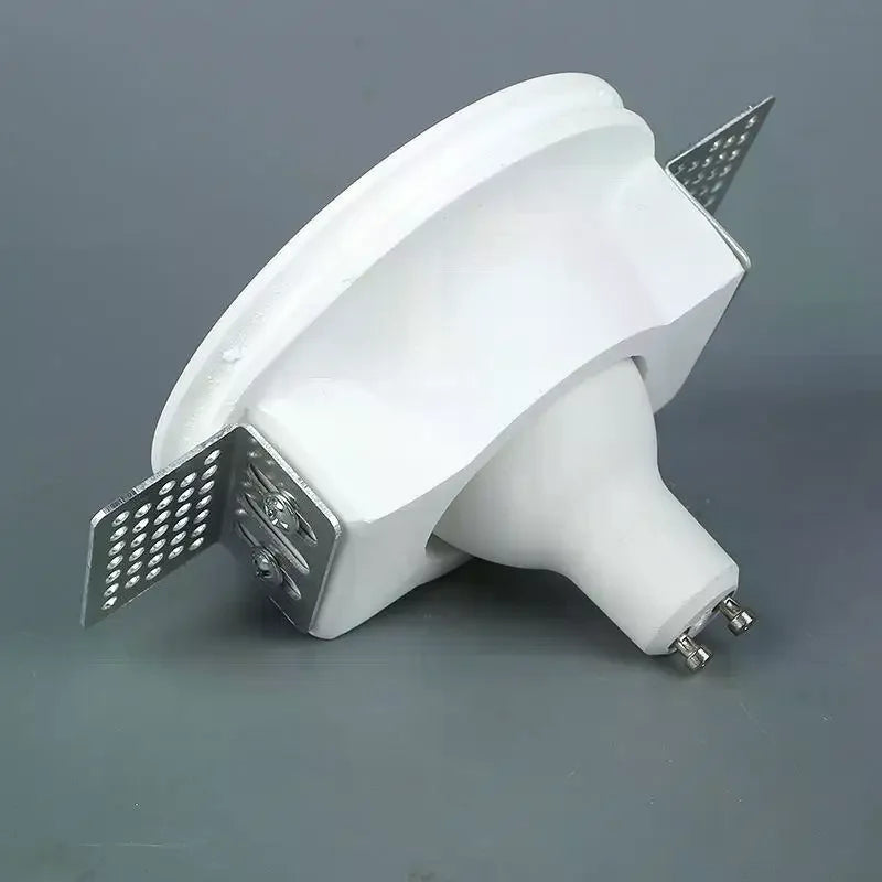 Recessed Gypsum Ceiling Downlight GU10 LED Borderless Frame