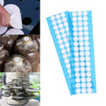 48Pcs EPTFE Filter Stickers 20mm for Mushroom Jar Lids