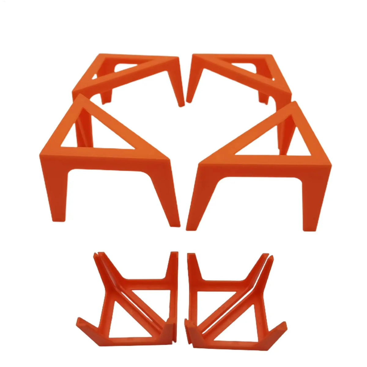 Mini Triangle Canvas Paint Pouring Stands – 4-Pack Risers