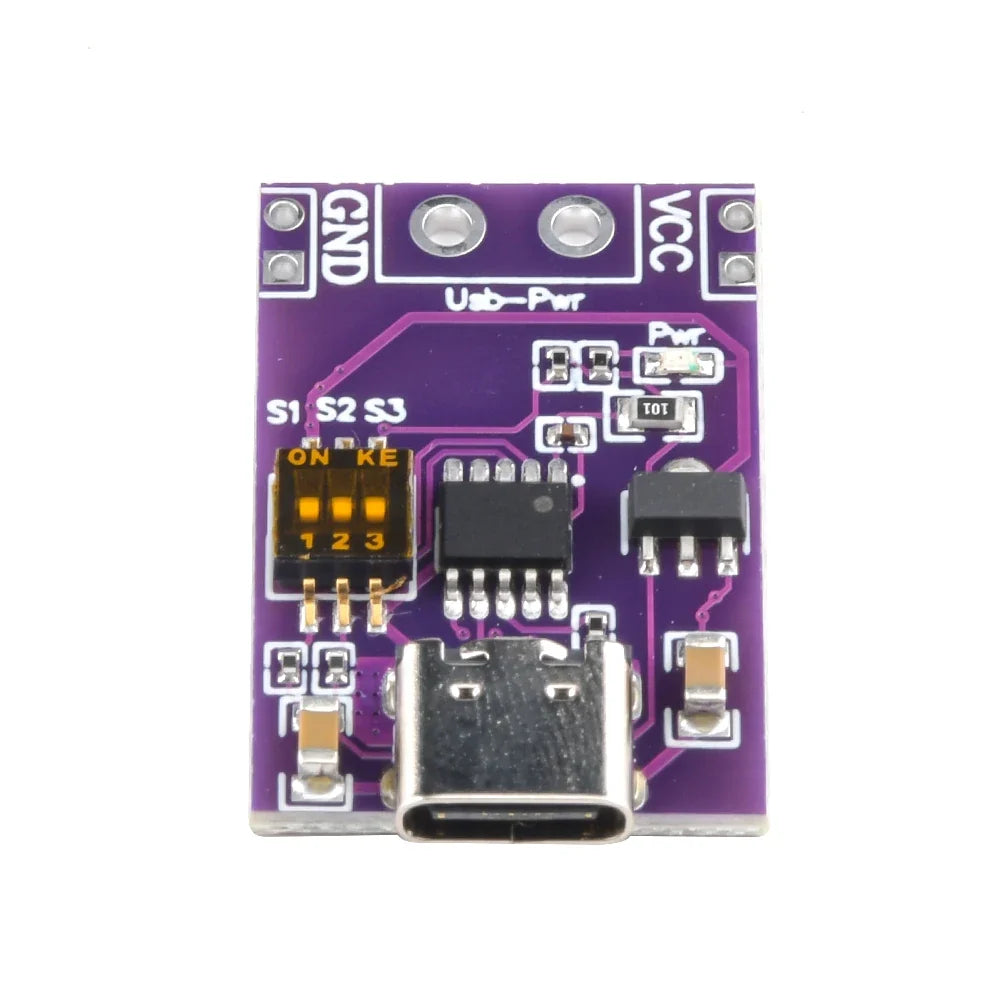 PD QC AFC Fast Charging Trigger Module 5V–20V Type-C