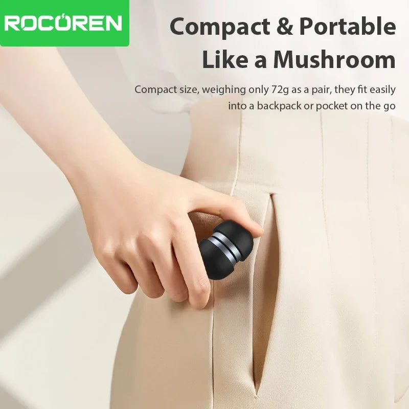 Rocoren Magnetic Mini Laptop Stand Aluminum Cooler for MacBook