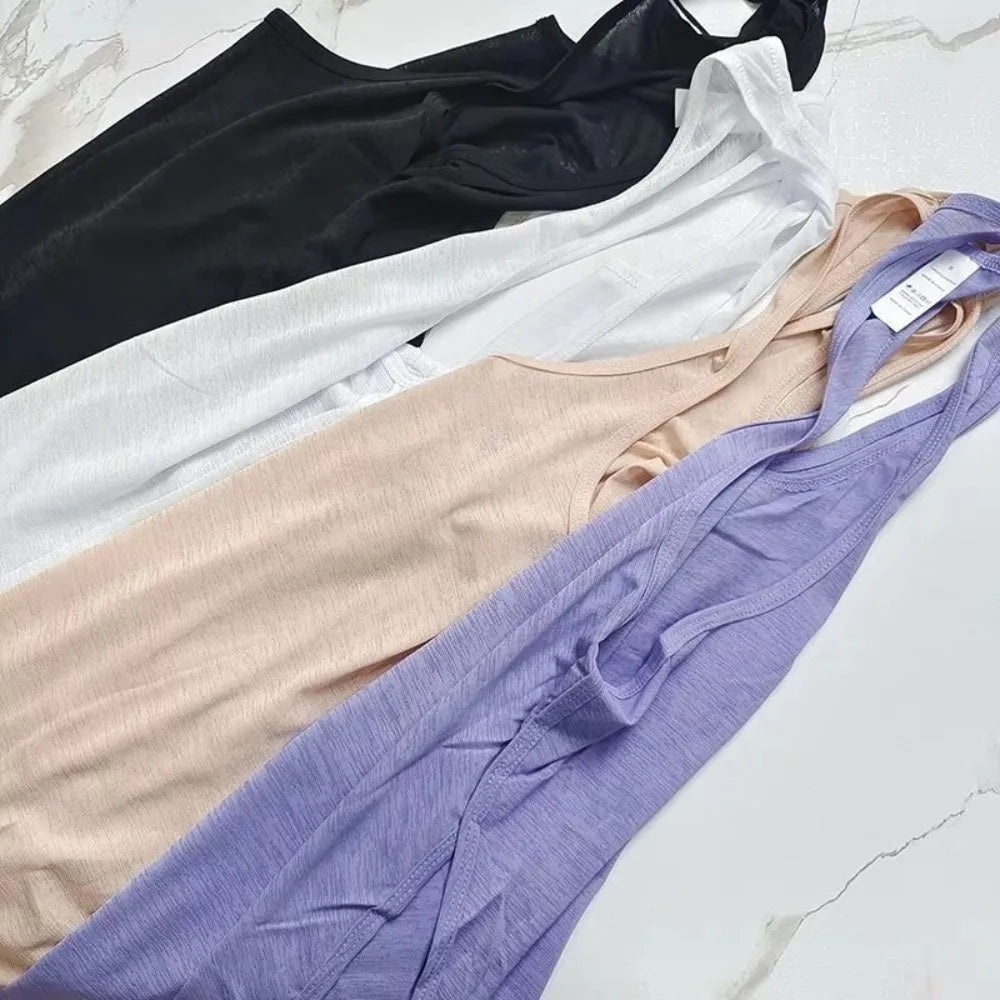 Women's Quick Dry Mesh Yoga Vest – Breathable Loose Gym Top