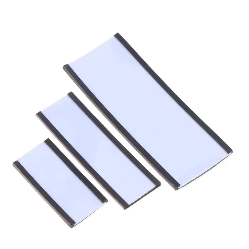 Magnetic C Channel Label Holders – Removable & Reusable