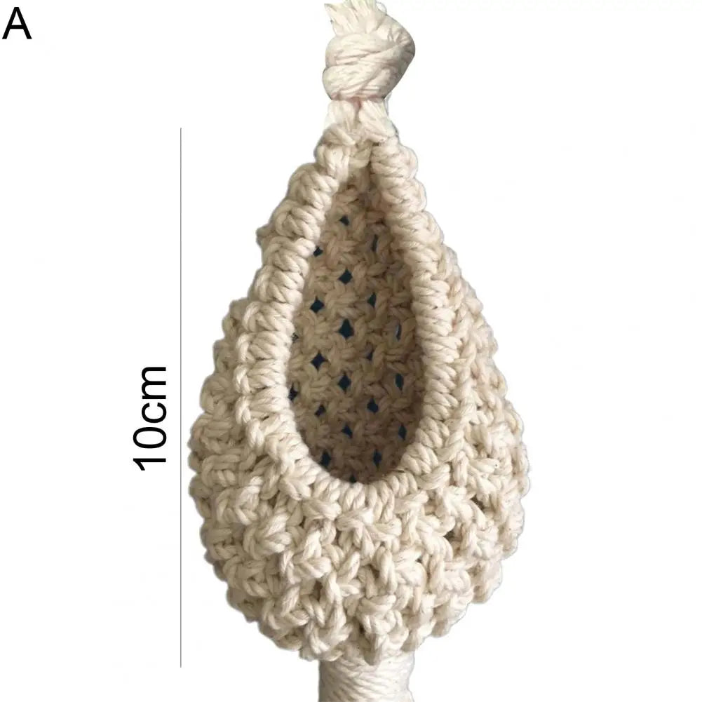 Macrame Hanging Basket | Handmade Cotton Plant Hanger