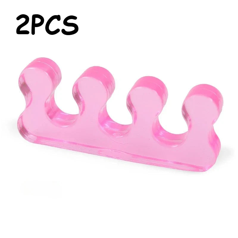 Soft Gel Toe Separators – Silicone Spacers for Pedicure Care