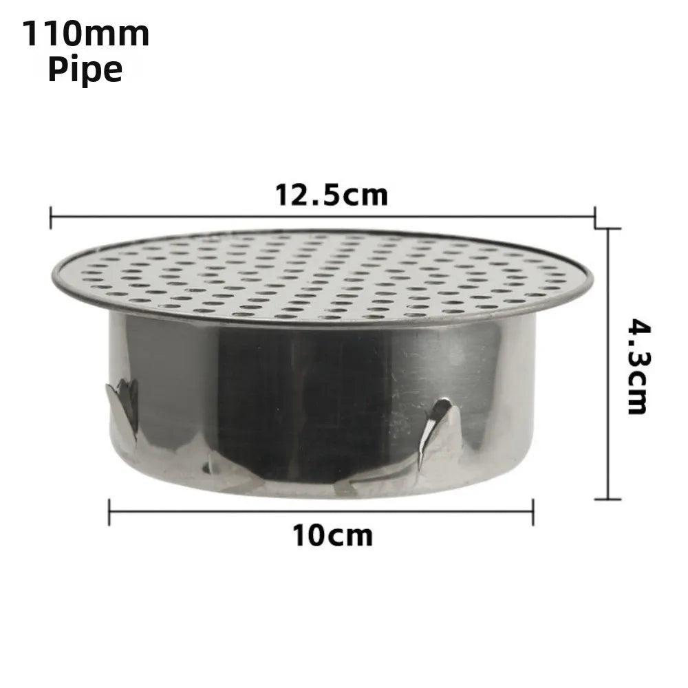 Round Hole Gutter Guard Net – 304 Stainless Steel Drain Filter