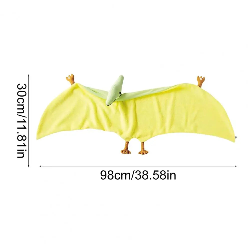 Kids Pterodactyl Dinosaur Wearable Blanket Plush Cape Poncho