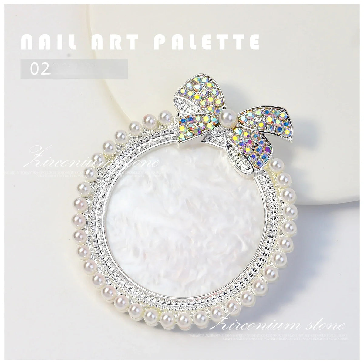 Resin Art Nail Gel Color Palette & Makeup Display Board