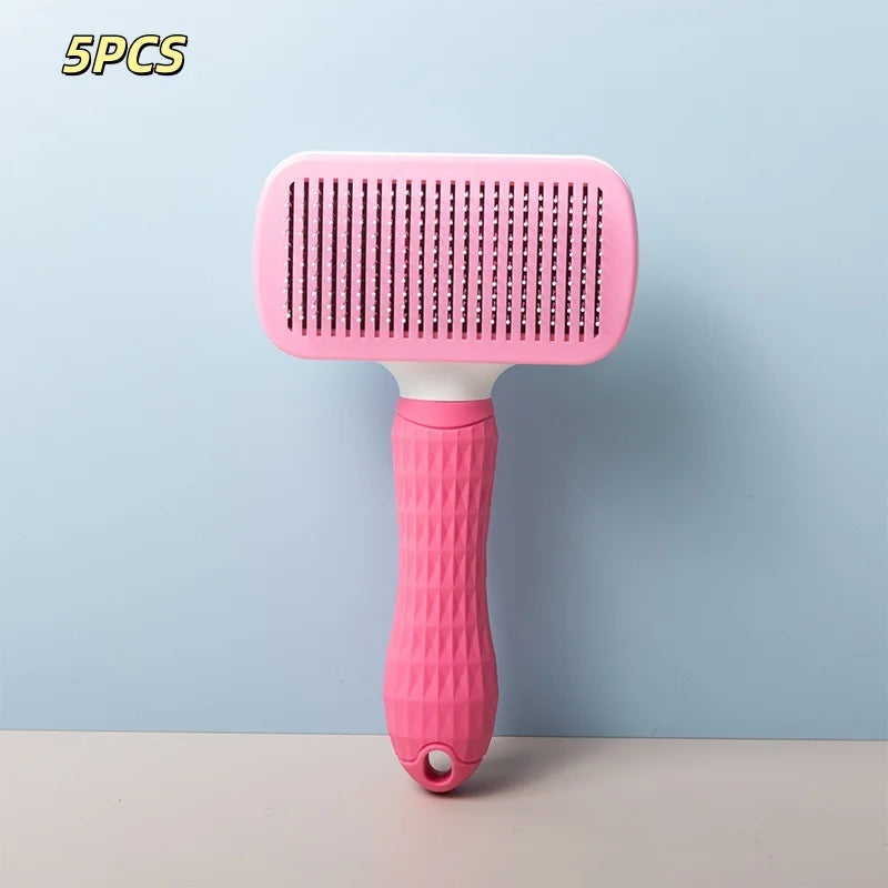 Pet Hair Remover Brush – Dog & Cat Long Hair Grooming Comb