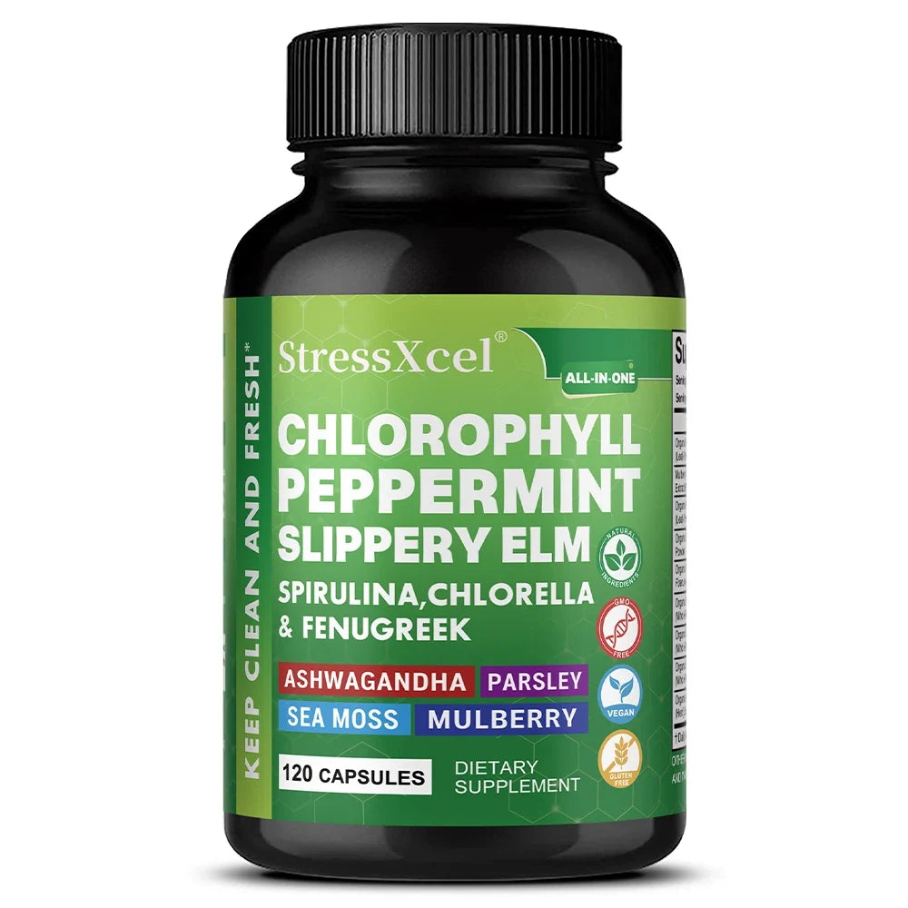 Spirulina & Chlorella Capsules – Superfood Cleanse Supplement