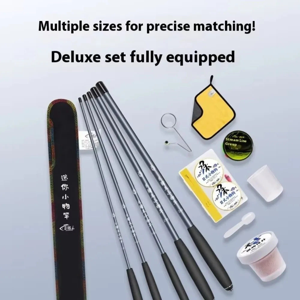 Ultra Light Telescopic Fishing Rod Set – Stream & River