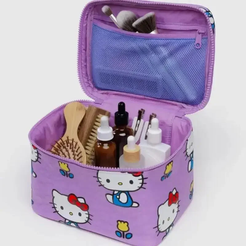 Sanrio Hello Kitty Kawaii Large Capacity Beauty Storage Bag