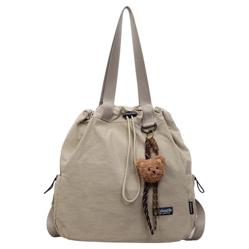 Large Capacity Drawstring Backpack – Travel, School & Hiking Bag