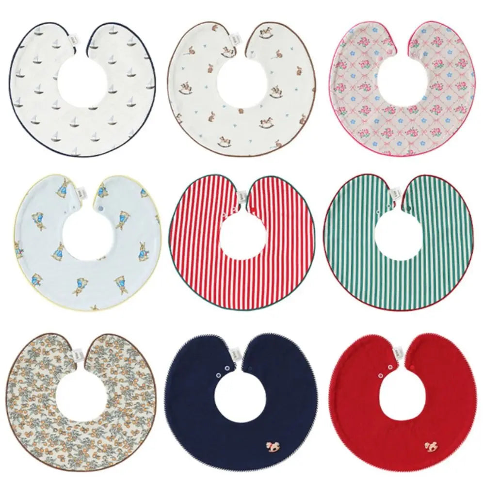 Pure Cotton Baby Bandana Drool Bibs | Soft & Absorbent