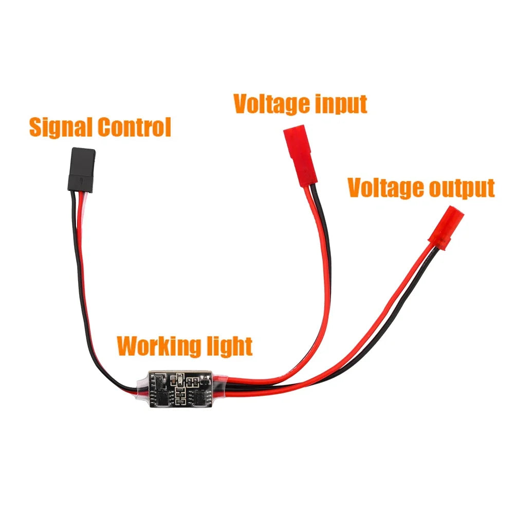 PWM Electronic Switch Module 3–30V | RC Drone & Aircraft