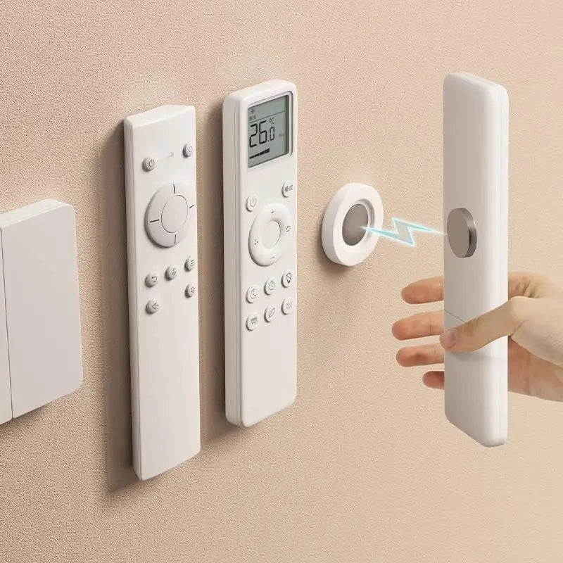 No-Drill Magnetic Remote Holder Wall Mount – 1/2/3/5 Pack