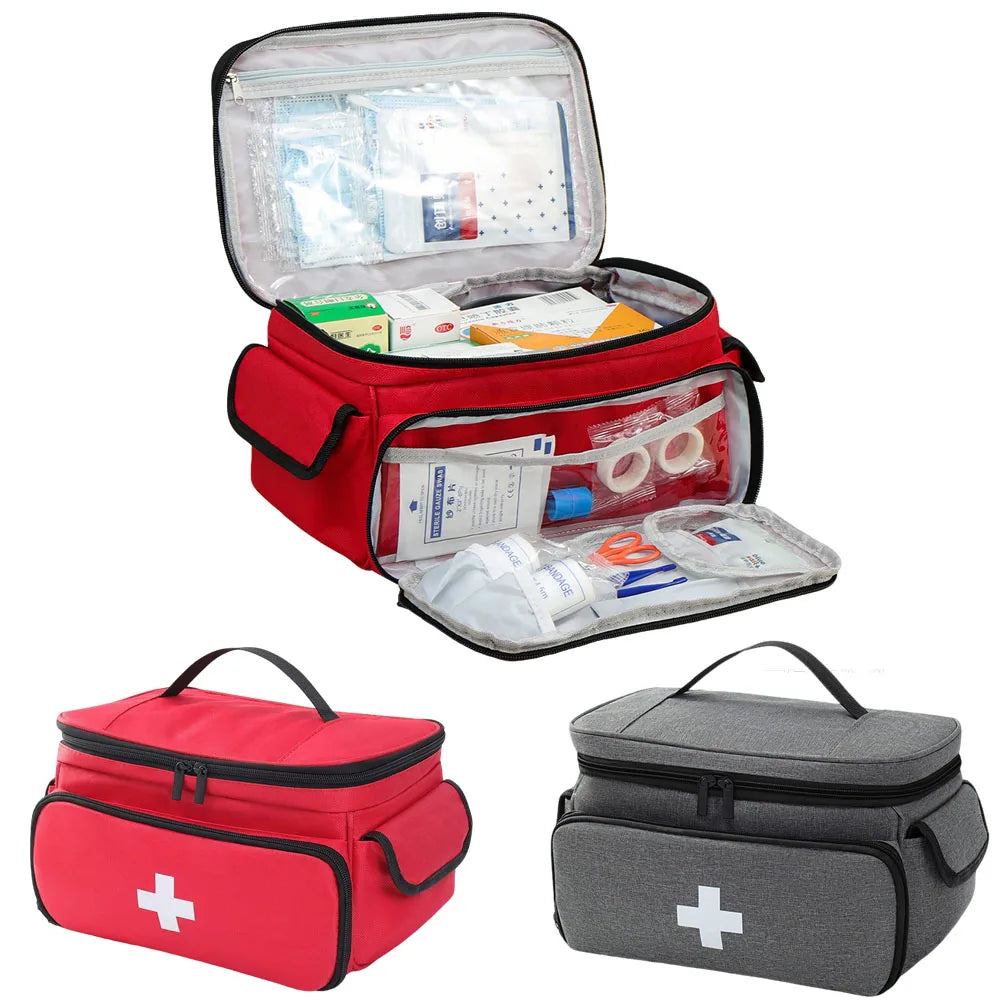 Waterproof First Aid Kit Bag – Portable Medicine Organizer