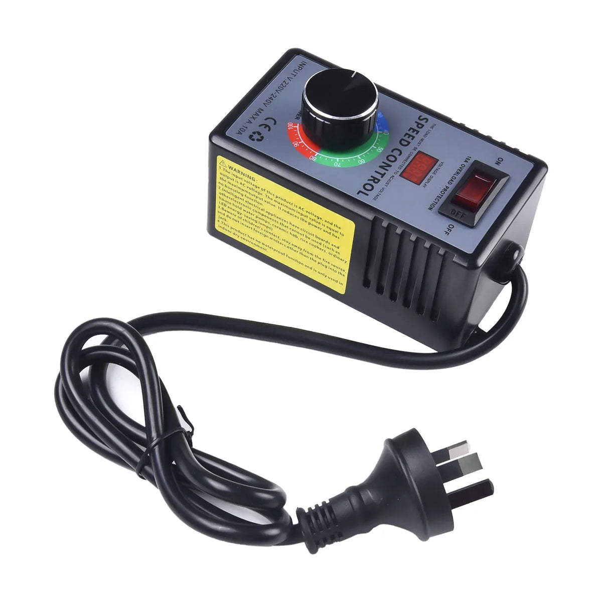 Stepless Speed Controller Switch – Angle Grinder, Fan & Drill