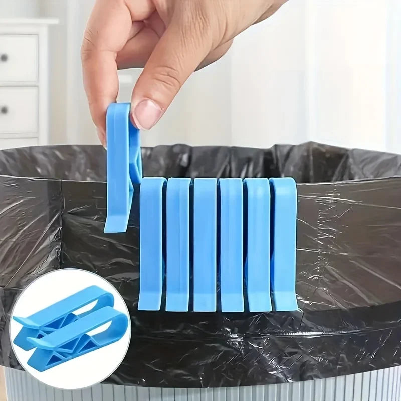 Non-Slip Trash Can Bag Clips Holder – 10/20 Pack | Nixie