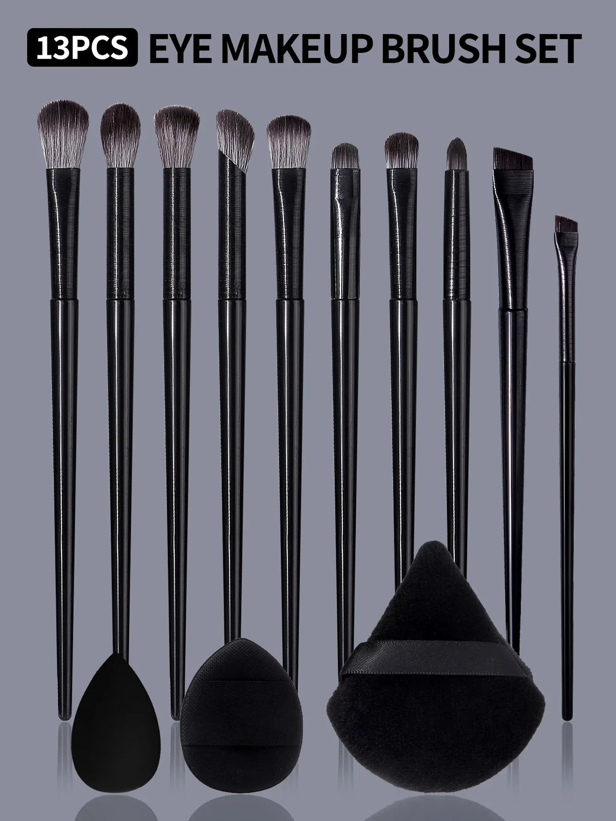 Nixie 13-Pc Eye Makeup Brush Set – Eyeshadow & Contour