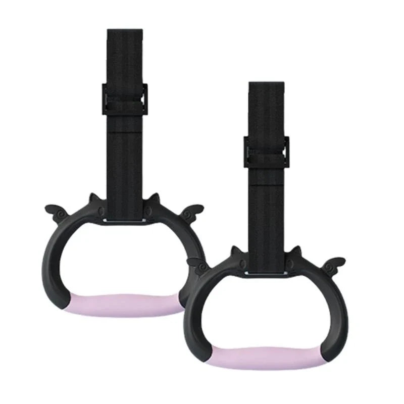 Kids Gymnastic Rings Set with Adjustable Straps | Strength Training