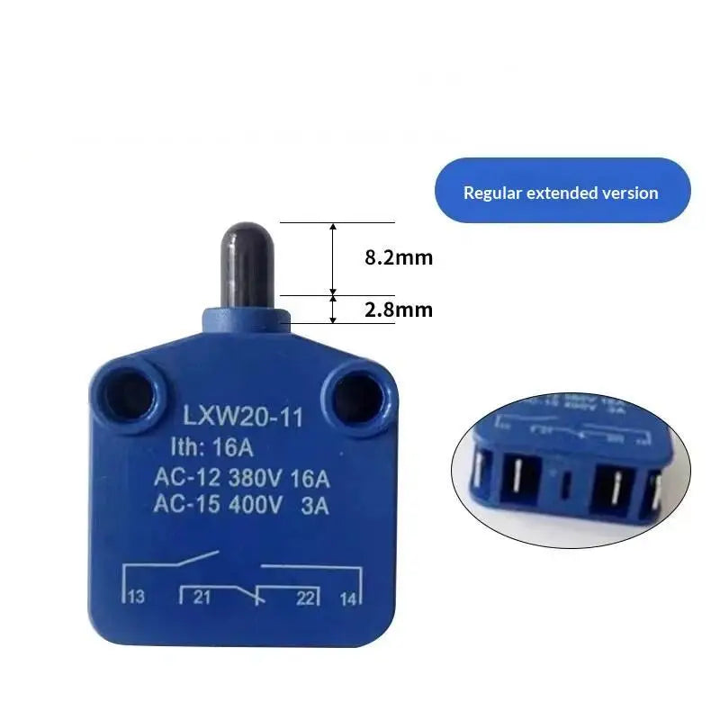 LXW20-11/M Micro Limit Switch 16A 1NO 1NC Silver Contact