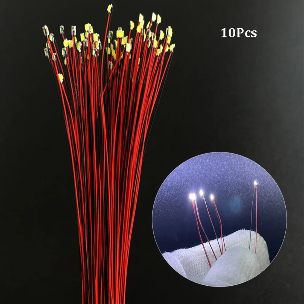 SMD 0805 Pre-Wired LED Lights for HO N OO Scale Model Trains