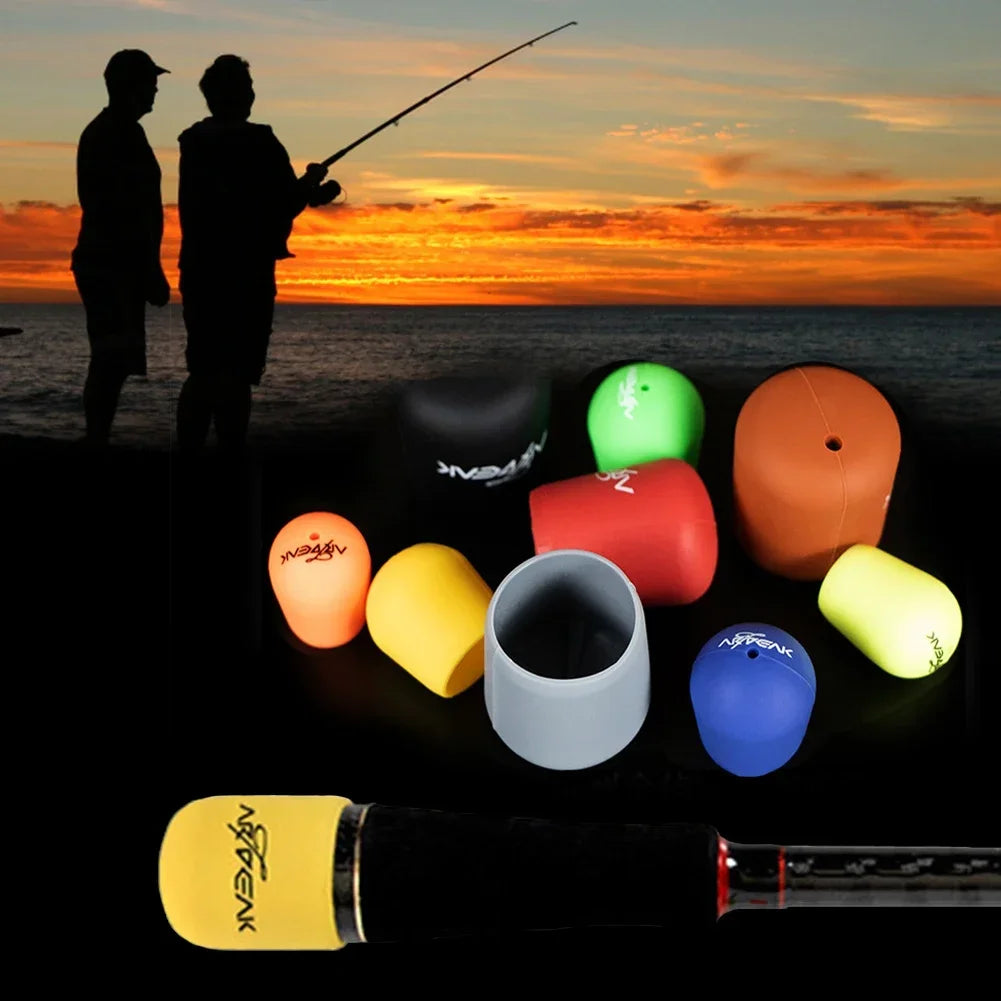 Silicone Fishing Rod Butt End Cap & Handle Protector Sleeve